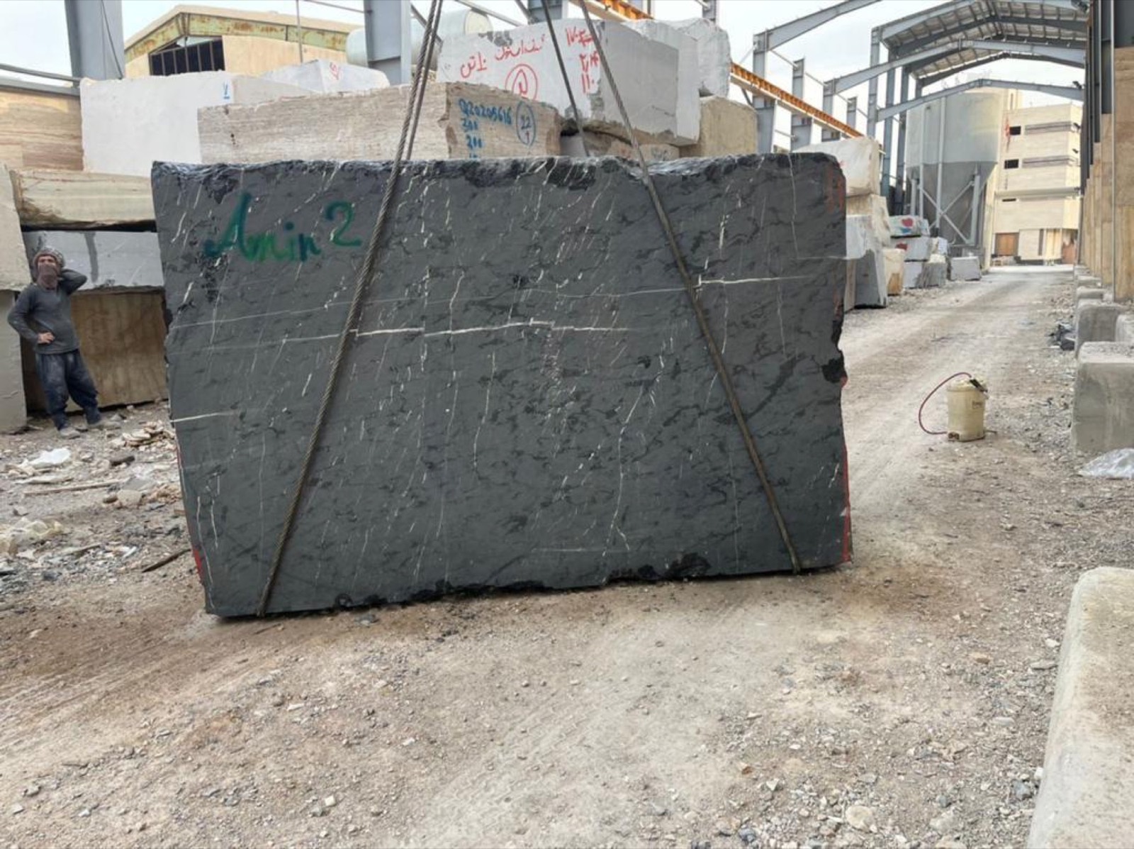 Black Marquina Block 3